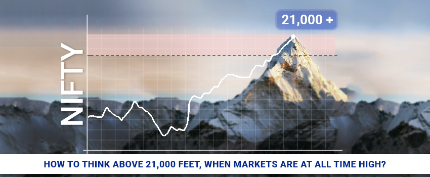 how to think above 21000 feet when markets are at all time high