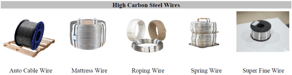 high carbon steel wire